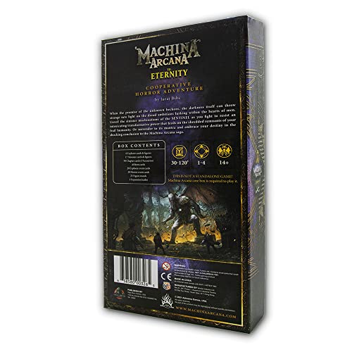 Giga Mech Games Machina Arcana: to Eternity - A Cooperative Horror Adventure Board Game Expansion for 1-4 Players…