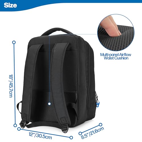 PGmoon Travel Storage Backpack Compatible with Nintendo Switch/Switch 2 | Protective Carrying Case with Various Pockets For Dock, Controllers & More Accessories (Patent Design)