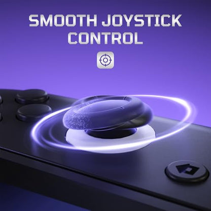 eXtremeRate Replacement 3D Joystick for Nintendo Switch 2 JoyCon, Controller Left Right Analog Stick Thumbsticks with Repair Tools for JoyCon 2, Multi-Colors Options - White - color: White
