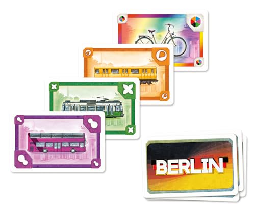 Asmodee Ticket to Ride Berlin Board Game - Train Route-Building Strategy Game, Fun Family Game for Kids & Adults, Ages 8+, 2-4 Players, 10-15 Minute Playtime - style: Berlin