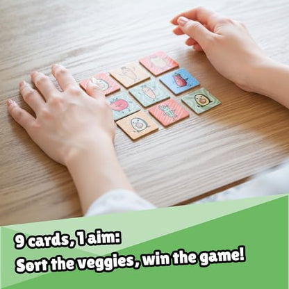 TADU Potato Tomato • Quick Card Game for Children and Adults • Travel Game • Board Game for Families • Ages 6+ • 2-4 Players • 30 Minutes