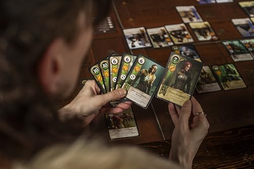 Gwent - Official Licensed Version | Complete Set | Competitive Deck Building Strategy Game | Fantasy Card Battler From the Popular Video Game | Tactical Playing Cards | Ages 12+ | 1-5 Players | 20 min