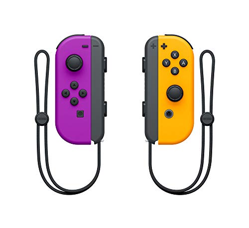 Nintendo Neon Purple/Neon Orange Joy-Con (L-R) - Switch - color: Neon Purple and Neon Orange