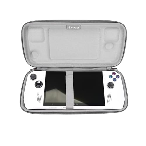 RLSOCO Carrying Case for ASUS ROG Ally 7" 120Hz FHD 1080p Gaming Handheld - Grey (Case Only) - color: ROG Ally Case Grey