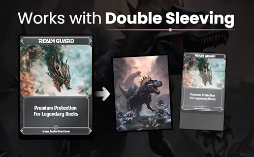 Graphene -100ct Textured Matte TCG/MTG Card Art Sleeves (Black Lotus Dinosaur) - style: Graphene