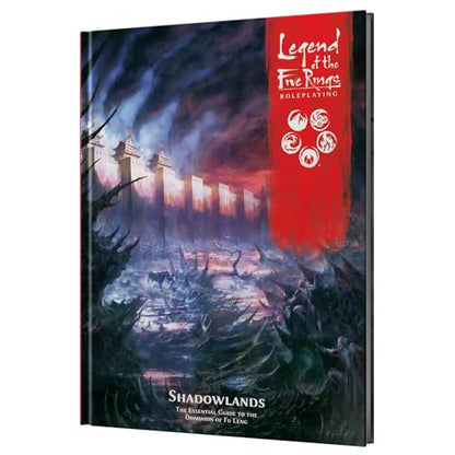 Legend of the Five Rings Roleplaying Game Shadowlands SOURCEBOOK | Explore the Realm of Fu Leng, Strategy Game for Kids & Adults, Ages 14+, 3-5 Players, 2 Hours