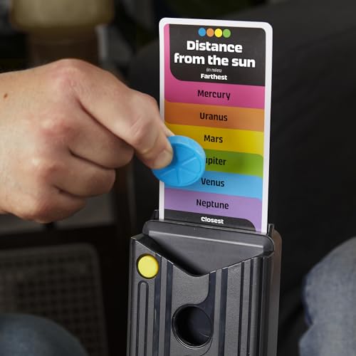 Hasbro Gaming Drop Trivia Game | Electronic Party Game with Voice and Sounds | Ages 13+ | 2 or More Players | 15 Mins. | from Trivial Pursuit | Party Board Games