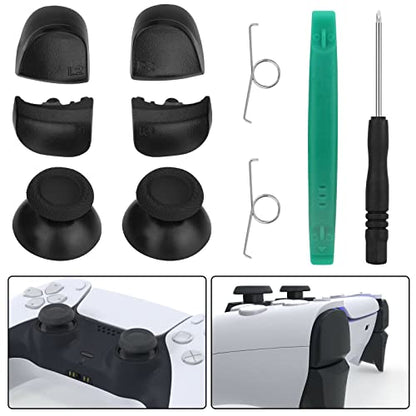 10 in 1 Replacement Controller Thumb Grip Buttons Tool Kit for Sony for PS5 Gaming Device Parts Accessories