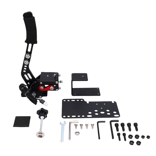 POCREATION PC Racing Game USB Handbrake 16Bit Simulate Linear Handbrake for G27 G29 G920 G923 T500 T300