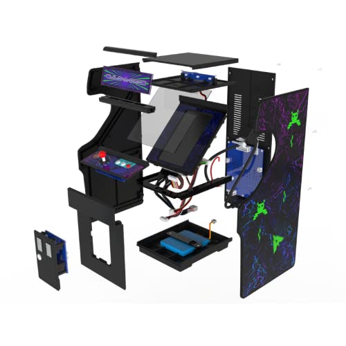 GRS Build-A-CADE | 1:6 Scale Arcade Cabinet kit for use with Raspberry Pi