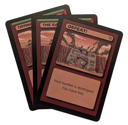 Extinction Point Card Game - Cooperative Sci-Fi Base-Building & Trick-Taking Survival Game with Hidden Traitor Mechanics, 1-4 Players