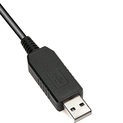 Gebildet Full Speed 12V Voltage Step-Up USB to 4-Pin PC Fan Sleeved Switch Power Adapter Cable(Pack of 2) - style: USB to Molex 4 Pin 5V/12V