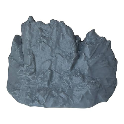 Tofer's Miniatures Set of 8 Rock Formation Stone Boulder Bundle, Terrain Scenery for Tabletop 28mm Miniatures Wargame, 3D Printed and Paintable Produced