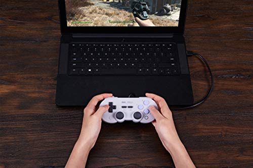8Bitdo Sn30 Pro USB Gamepad for Windows, Raspberry Pi (Sn Edition) - PC - color: SN Edition