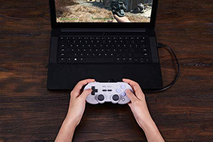8Bitdo Sn30 Pro USB Gamepad for Windows, Raspberry Pi (Sn Edition) - PC - color: SN Edition
