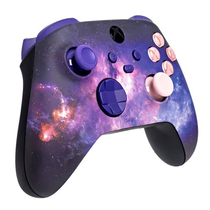 Crazy Controllerz Customz Series Custom Wireless Controller for Xbox One Series X S PC - Nebula Design - color: XS NEBULA