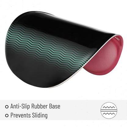 Mr. Pen- Ergonomic Mouse Pad with Wrist Rest | Red Breathable Fabric with Memory Foam Cushion, Non-Slip Rubber Base, Gel Mouse Pad with Wrist Support - color: Red