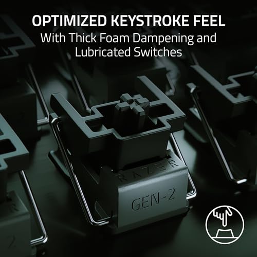 Razer Huntsman V3 Pro TKL 8KHz Esports Gaming Keyboard: Analog Optical Switches Gen 2-8000 Hz Polling Snap Tap - Rapid Trigger - Adjustable Actuation - Media Controls - Niko Edition - color: Niko Edition, size: TKL, style: 8000 Hz Polling