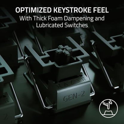 Razer Huntsman V3 Pro TKL 8KHz Esports Gaming Keyboard: Analog Optical Switches Gen 2-8000 Hz Polling Snap Tap - Rapid Trigger - Adjustable Actuation - Media Controls - Niko Edition - color: Niko Edition, size: TKL, style: 8000 Hz Polling