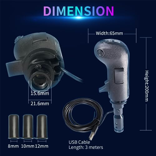 HCXLELD USB Shifter Knob for ATS & ETS2 PC For Logitech G29 G920 G923 Driving Force Shifter Thrustmaster Th8a Th8s Fanatec SQ PXN A7 and other DIY shifter
