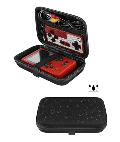 Handheld Game Console Carrying Case, Earphone Storage Case, Travel Retro Mini Game Player Box