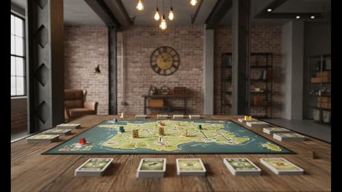 Rio Grande Games Power Grid: France Italy Expansion Board Game for Two to six Players, 60 120 Min