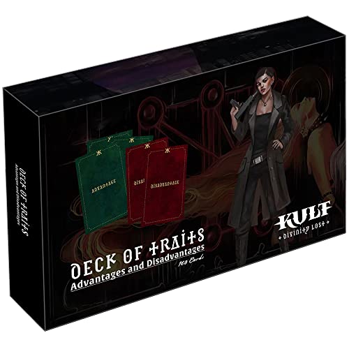 Impressions Kult: Deck of Traits - Expansion Card Deck, RPG (MUH052430) - style: Deck of Traits