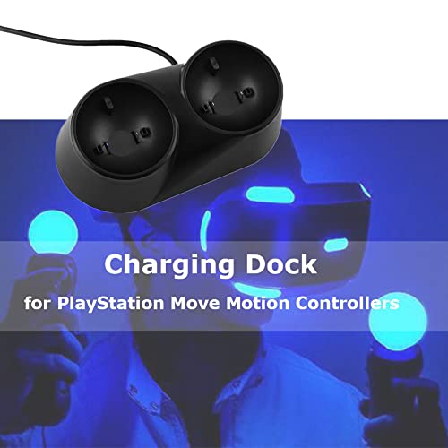 Controller Charger Station for VR, Dual Charger Dock Charging Station Stand, for VR Remote Controllers