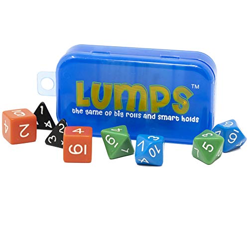 Lumps, The Game of Big Rolls and Smart Holds, Addictive Family Dice Game, Fast-Paced Fun for All Ages, Strategy Game for Kids and Adults, Perfect for Game Night, Travel-Friendly, Ages 8 and Up