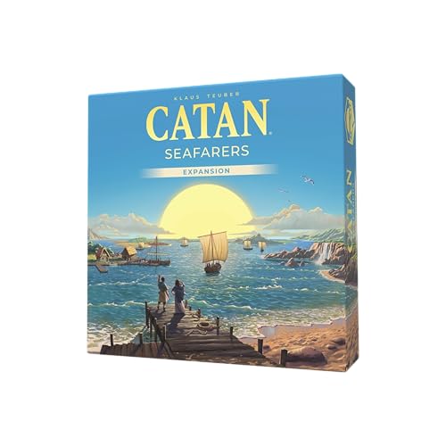 CATAN Seafarers Board Game Expansion (6th Edition) Strategy Game for Kids and Adults, Ages 12+, 3-4 Players, 60 Minute Playtime, Made by Catan Studio