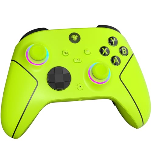 SZDILONG 2.4GHz Wireless Controller for Xbox Controller, Xbox One Series X|S Consoles, PC Windows, Steam, with hall effect sticks/7 Colors RGB Light/1000mAh Battery/Programmable/Turbo/3.5mm Audio Jack