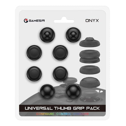 GameSir Thumb Grip Pack - Xbox One/Series & PS4/PS5 Controllers, Switch Pro (Black)