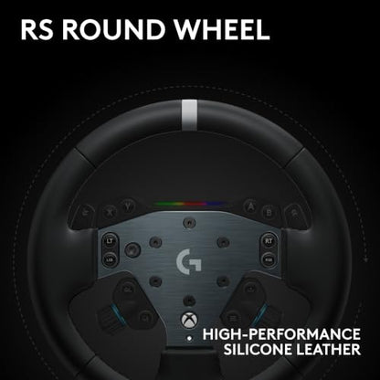 Logitech G RS50 Direct Drive Racing Wheel, Hub, & Base for Xbox/PC | 8 Nm Direct Drive, 11 inch Wheel, 13 Buttons, Adjustable Paddle Shifters, TRUEFORCE Force Feedback Integration - style: Xbox | PC