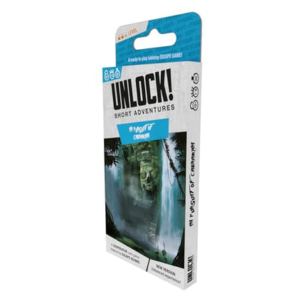UNLOCK! Short Adventures 2: The Awakening of The Mummy - Immersive Escape Room Card Game for Kids and Adults, Ages 10+, 1-6 Players, 30 Minute Playtime, Made by Space Cowboys
