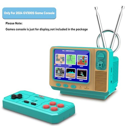 EASEGMER Retro Game Controller, Compatible with GV300S Game Console (Blue) - color: Blue