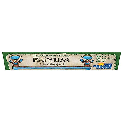 Rio Grande Games Faiyum Privileges Expansion Strategy Card Game, 1-5 Players, Ages 14+