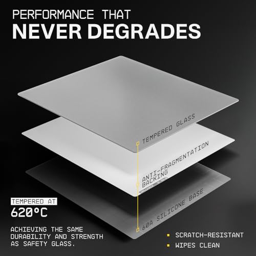 Wallhack 4.0 SkyPAD Glass Gaming Mouse Pad, XL 16.9x19.3 in, White | Professional Esport Mouse Mat With Specialty Surface For Top Speed And Control, Tempered Glasspad With Full Silicone Base - color: SP-004 | White