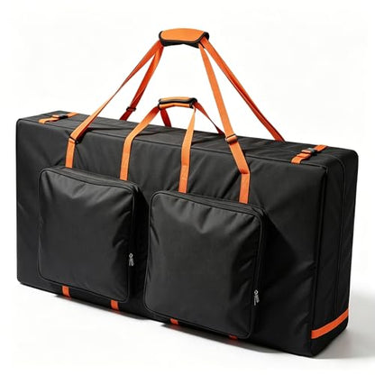 Cornhole Board Carrying Case – Heavy-Duty 600D Padded Bag with Shoulder Straps & Dual Accessory Pockets, Fits Regulation 4' x 2' Boards, Tailgate & Outdoor Games