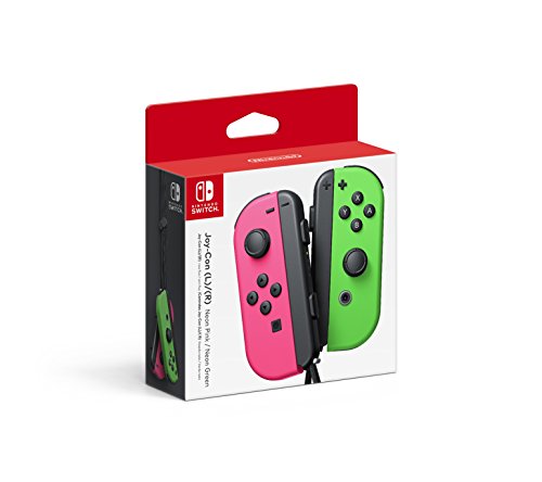 Nintendo Joy-Con (L/R) - Neon Pink/Neon Green - color: Neon Pink / Neon Green