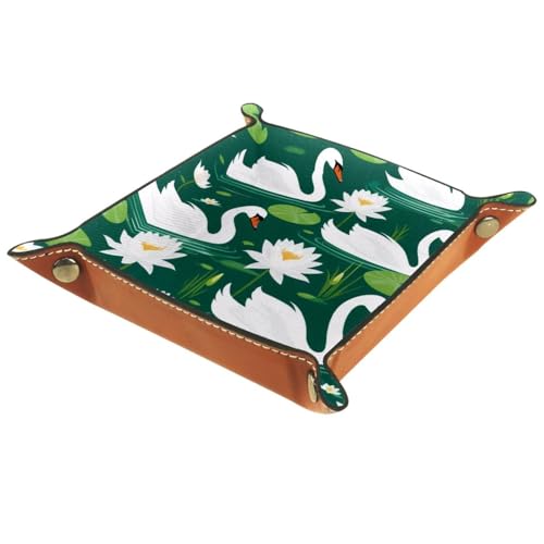 Lotus Swan Dice Tray Dice Rolling Tray Folding Dice Holder for Dice Games, Like RPG, DND and Other Table Games - color: Multi 17