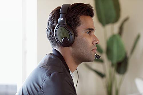 Drop + Sennheiser PC38X Gaming Headset — Noise-Cancelling Microphone with Over-Ear Open-Back Design, Velour Earpads, Compatible with PC, PS4, PS5, Switch, Xbox, Mac, Mobile, and More