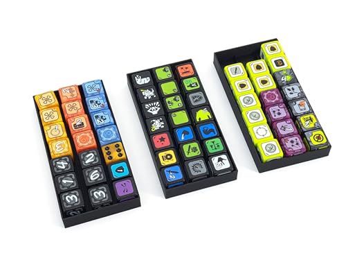 Board Game Insert for Too Many Bones - Splice & Dice - incl. Chip Trays - color: Black, size: #08 - Splice & Dice - inkl. Chip Trays