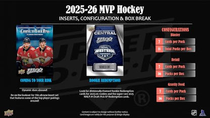 2025-26 Upper Deck MVP Hockey Retail Box
