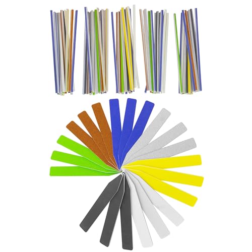 Keystone Sanding Twigs or Sticks Ideal for Woodworking Hobby Arts Crafts Models Mixed Grits and Lengths Cushioned Abrasive (121 Piece Detail Sanding Kit) - size: 121 Piece Detail Sanding Kit