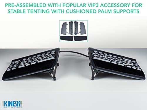 KINESIS Freestyle2 Ergonomic Keyboard w/ VIP3 Lifters for Mac (9" Separation) - style: Mac Layout