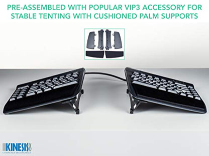 KINESIS Freestyle2 Ergonomic Keyboard w/ VIP3 Lifters for Mac (9" Separation) - style: Mac Layout