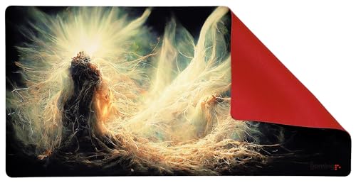 The Gaming Mat Company Single Player MTG Playmat & Mouse Pad – 28" x 14" Light & Energy Gaming Mouse Pad Compatible with Magic: The Gathering playmats, MTG Cards, TCG Gaming mat - color: Light & Energy