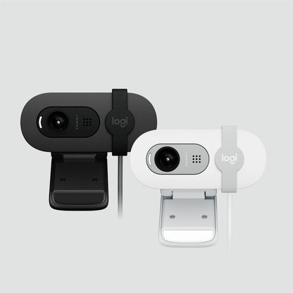 Logitech 960001580 Brio 100 1080p Full HD Webcam (Graphite) (Renewed) | Full HD