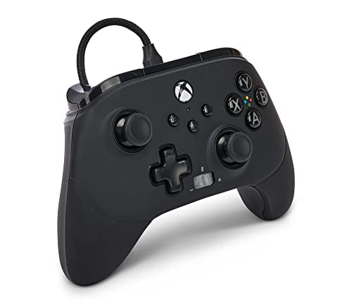 PowerA FUSION Pro 3 Wired Controller for Xbox Series X|S, Xbox One, Mappable Advanced Gaming Buttons, Xbox Controller, Trigger Locks, Black, Officially Licensed for Xbox - style: FUSION Pro 3