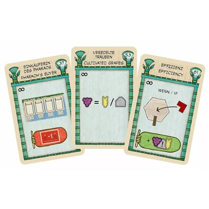 Rio Grande Games Faiyum Privileges Expansion Strategy Card Game, 1-5 Players, Ages 14+